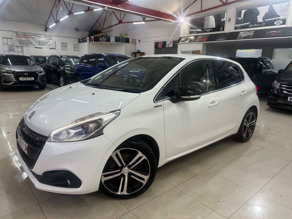 Peugeot 208 1.2 Puretech Gpf Gt Line Euro 6 S S EX68YJY White #6