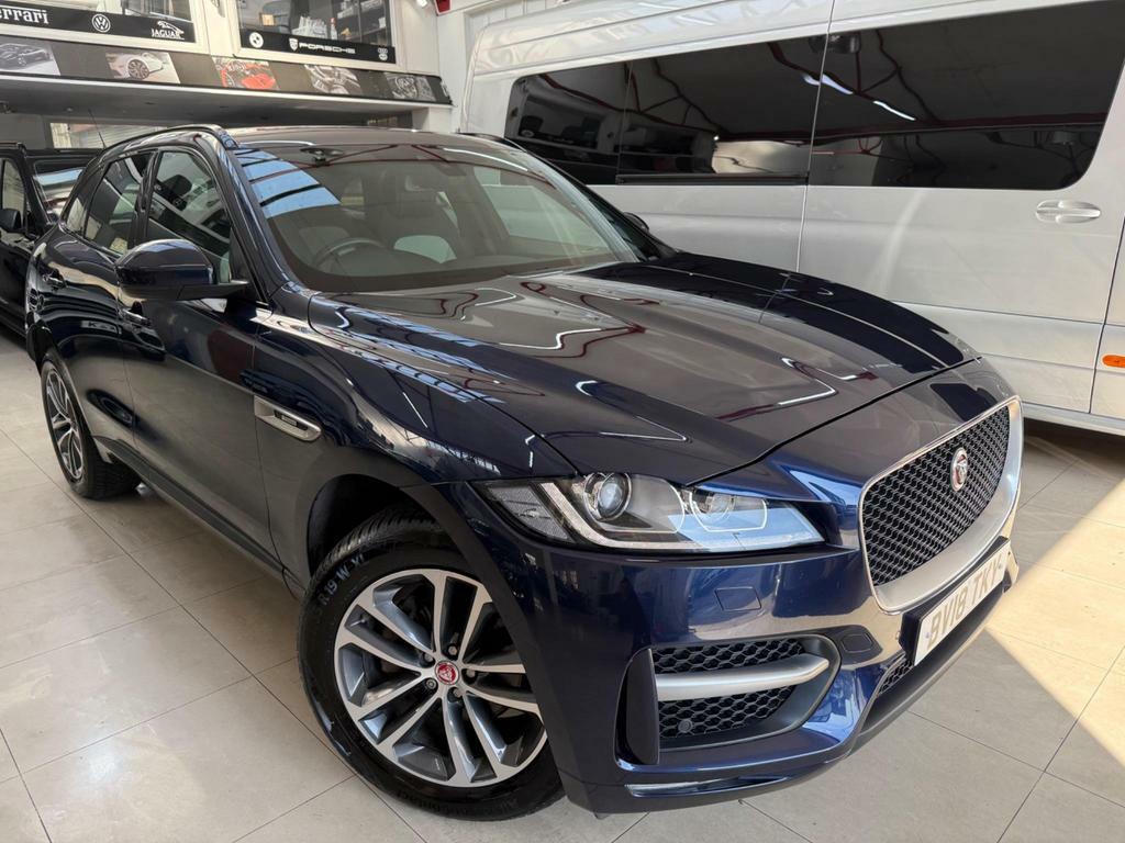 Jaguar F-Pace 2.0 D180 R-sport Awd Euro 6 S S BV18TKY Blue #2