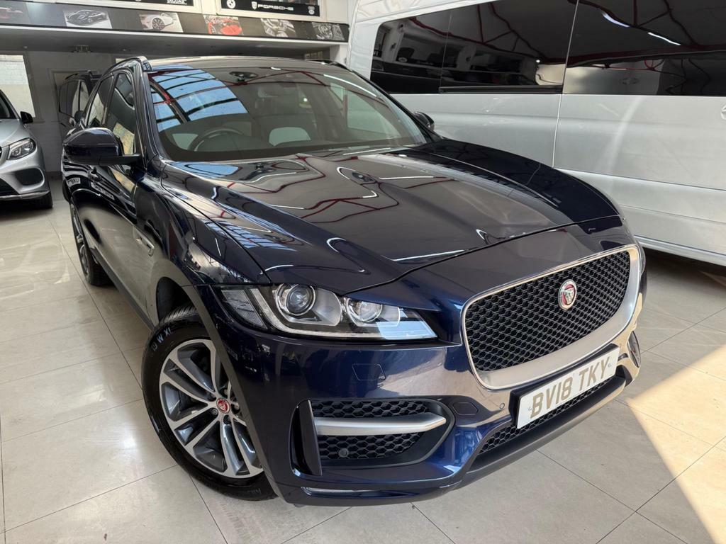 Jaguar F-Pace 2.0 D180 R-sport Awd Euro 6 S S Blue
