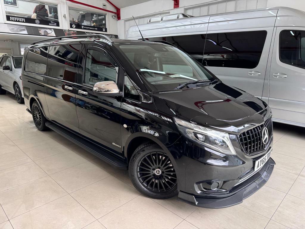 Mercedes-Benz Vito 2.1 119 Cdi Bluetec Select Tourer G-tronic Rwd L3 Black #5
