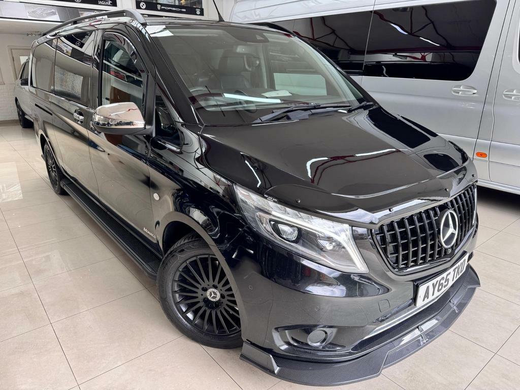 Mercedes-Benz Vito 2.1 119 Cdi Bluetec Select Tourer G-tronic Rwd L3 Black