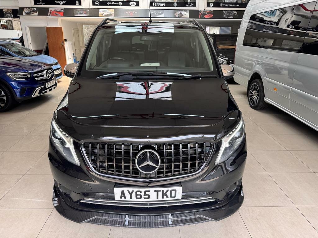 Mercedes-Benz Vito 2.1 119 Cdi Bluetec Select Tourer G-tronic Rwd L3 Black #6