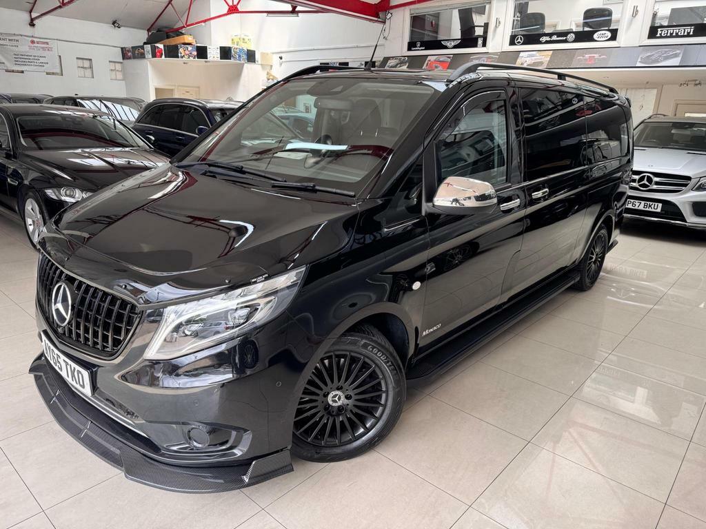 Mercedes-Benz Vito 2.1 119 Cdi Bluetec Select Tourer G-tronic Rwd L3 Black #4