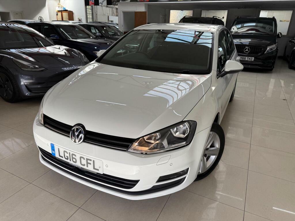 Volkswagen Golf 1.4 Tsi Bluemotion Tech Match Edition Euro 6 S S LG16CFL White #5