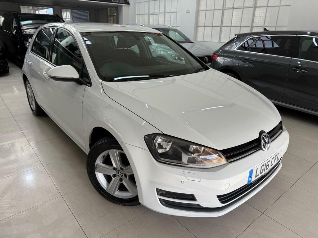 Volkswagen Golf 1.4 Tsi Bluemotion Tech Match Edition Euro 6 S S LG16CFL White #2