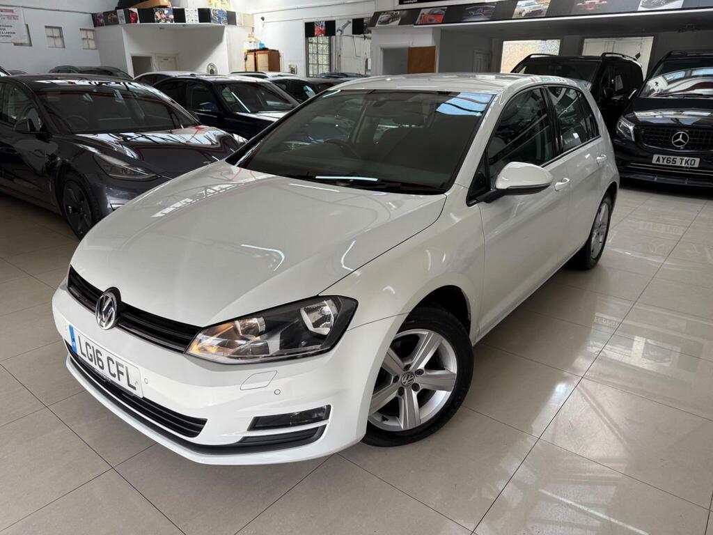 Volkswagen Golf 1.4 Tsi Bluemotion Tech Match Edition Euro 6 S S LG16CFL White #6