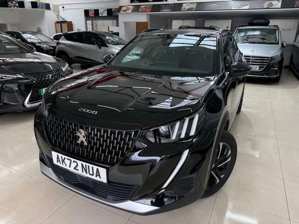 Peugeot 2008 1.2 Puretech Gt Eat Euro 6 S S AK72NUA Black #5