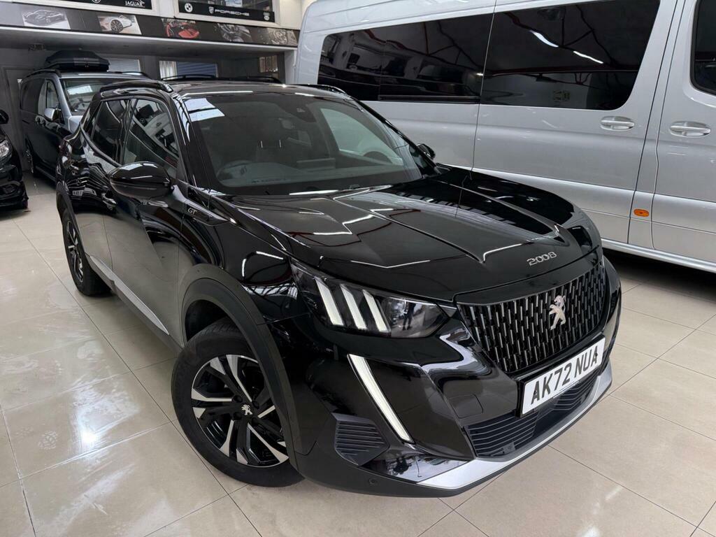 Peugeot 2008 1.2 Puretech Gt Eat Euro 6 S S AK72NUA Black #2