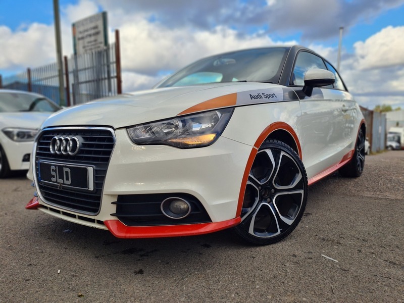 Audi A1 Tdi Competition Line White #3