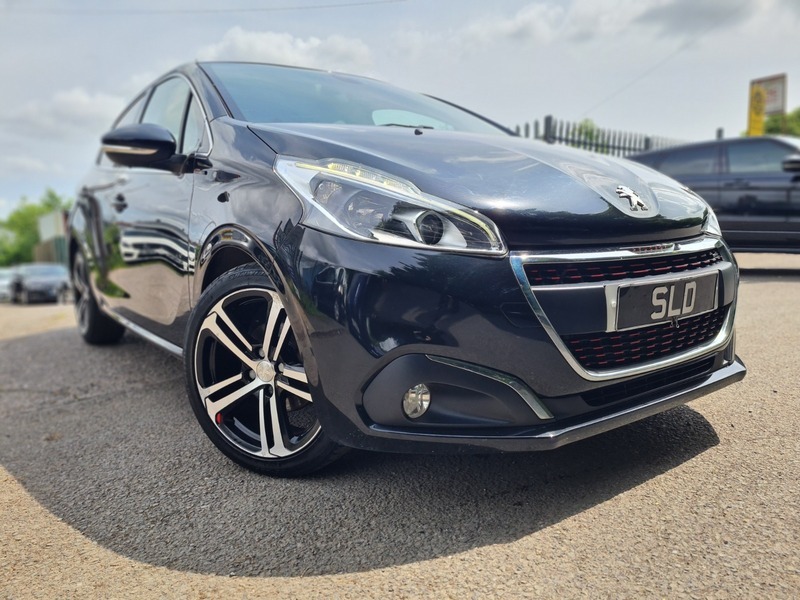 Peugeot 208 Blue Hdi Gt Line Black #3