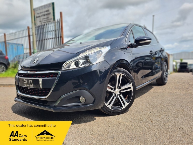 Peugeot 208 Blue Hdi Gt Line Black