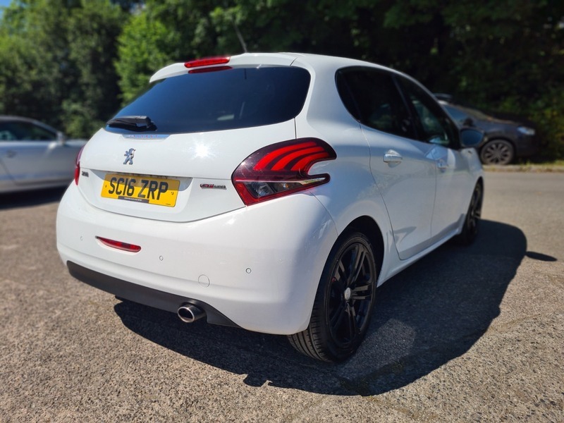 Peugeot 208 S S Gt Line SC16ZRP White #4