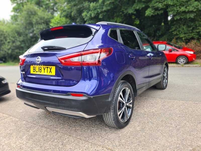 Nissan Qashqai N-connecta Dci BL18YTX Blue #4