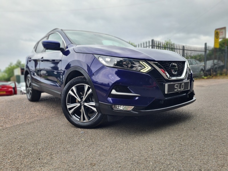 Nissan Qashqai N-connecta Dci BL18YTX Blue #3