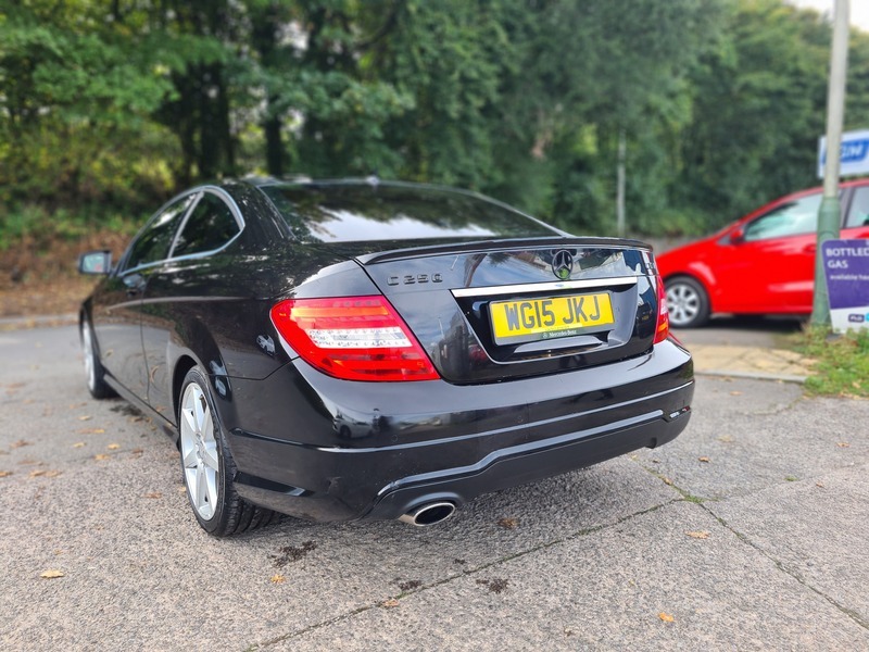 Mercedes-Benz C Class C250 Cdi Amg Sport WG15JKJ Black #4
