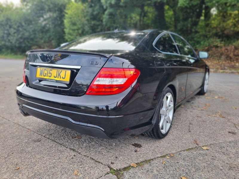 Mercedes-Benz C Class C250 Cdi Amg Sport WG15JKJ Black #6
