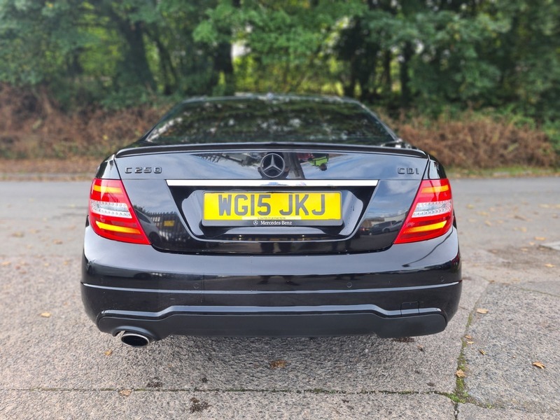 Mercedes-Benz C Class C250 Cdi Amg Sport WG15JKJ Black #5