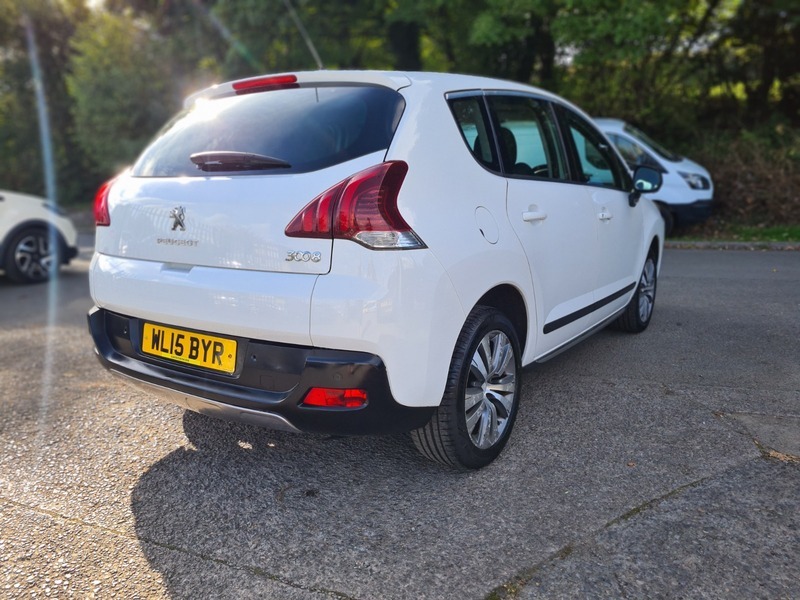 Peugeot 3008 Hdi Active WL15BYR White #6