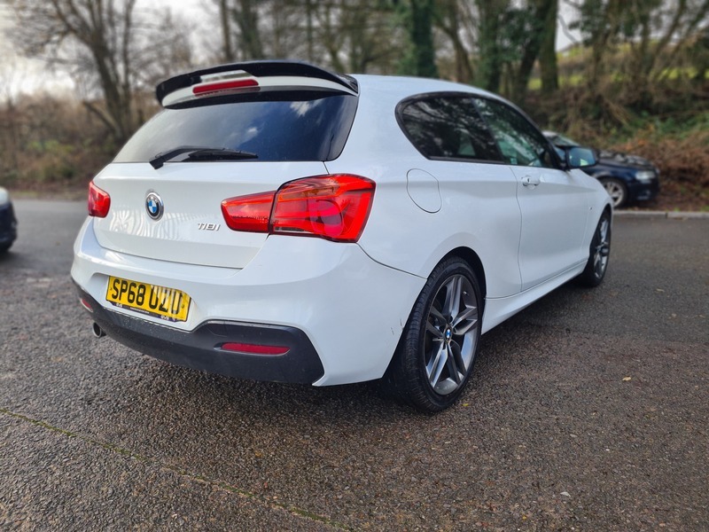 BMW 1 Series 118I M Sport SP68UZU White #4