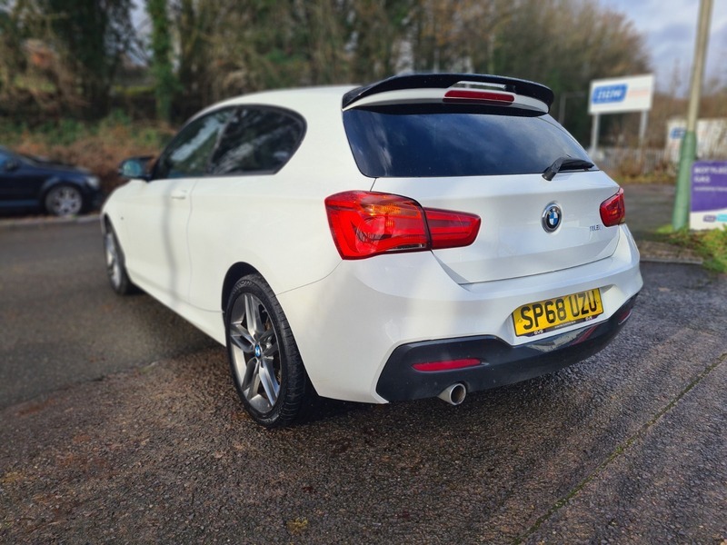 BMW 1 Series 118I M Sport SP68UZU White #6