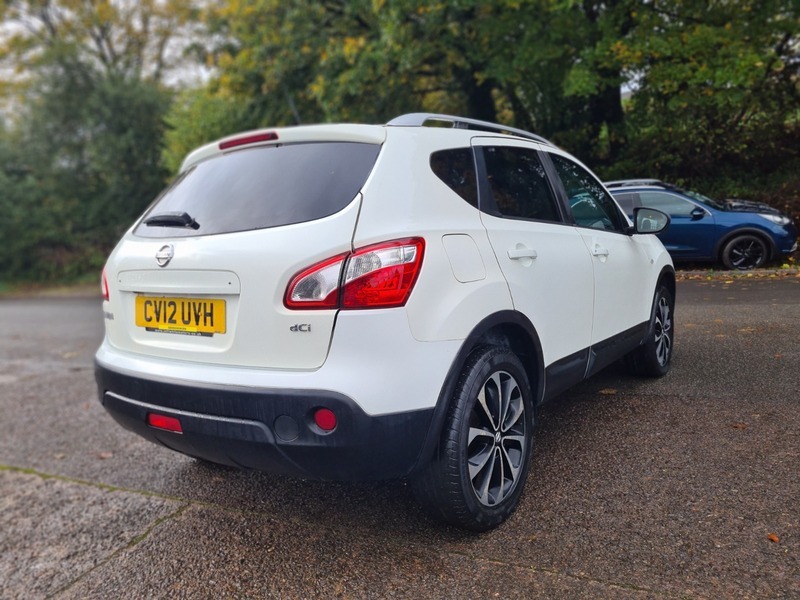 Nissan Qashqai Dci N-tec Plus CV12UVH White #4