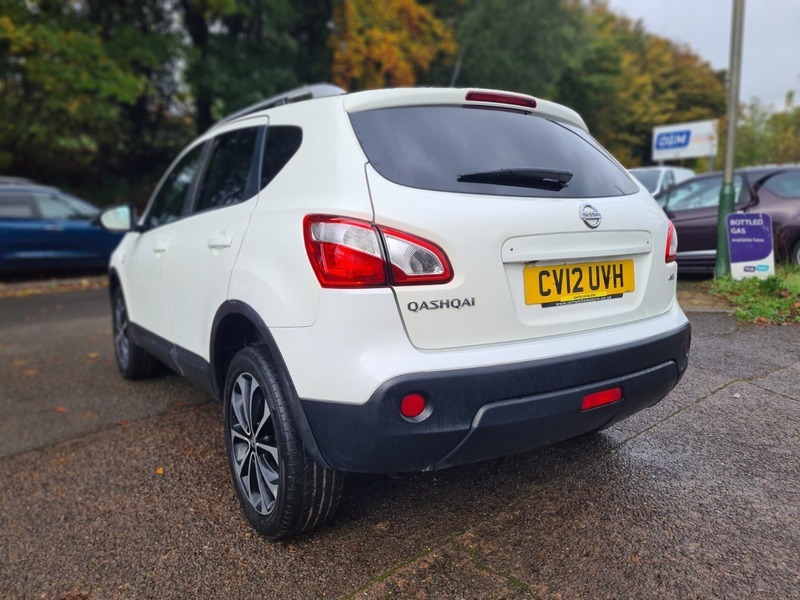 Nissan Qashqai Dci N-tec Plus CV12UVH White #6