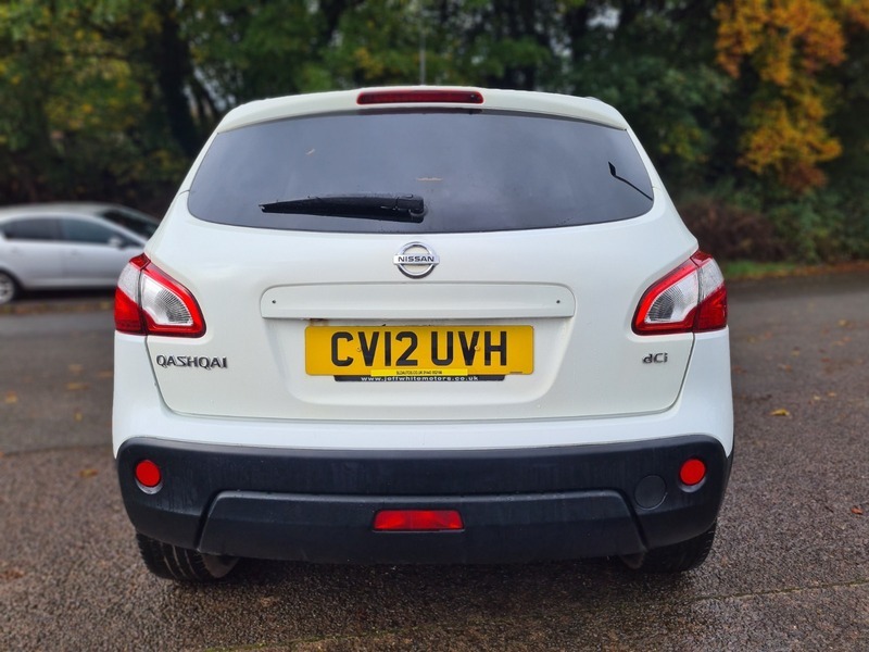 Nissan Qashqai Dci N-tec Plus CV12UVH White #5