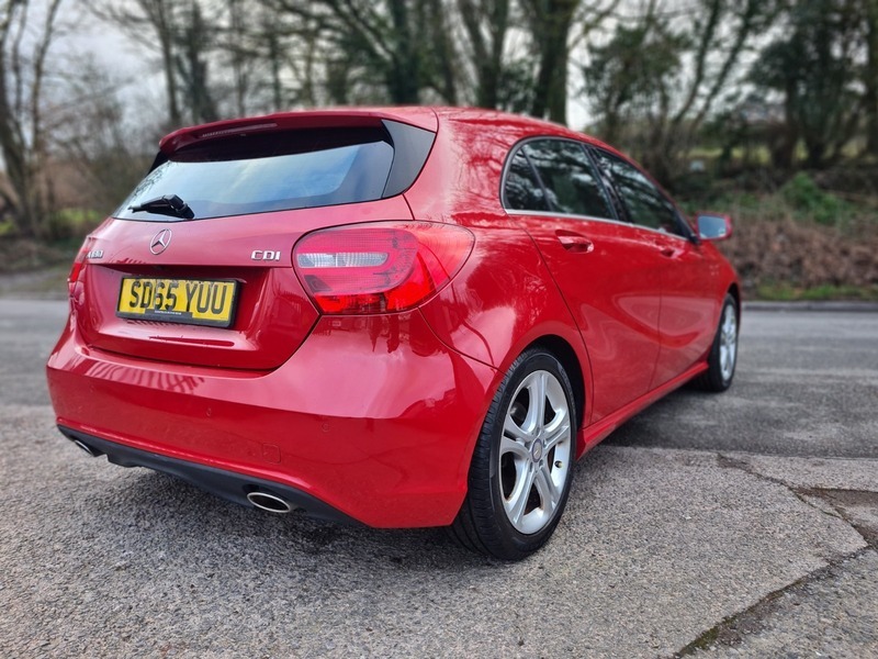 Mercedes-Benz A Class A180 Cdi Sport Edition SD65YUU Red #4