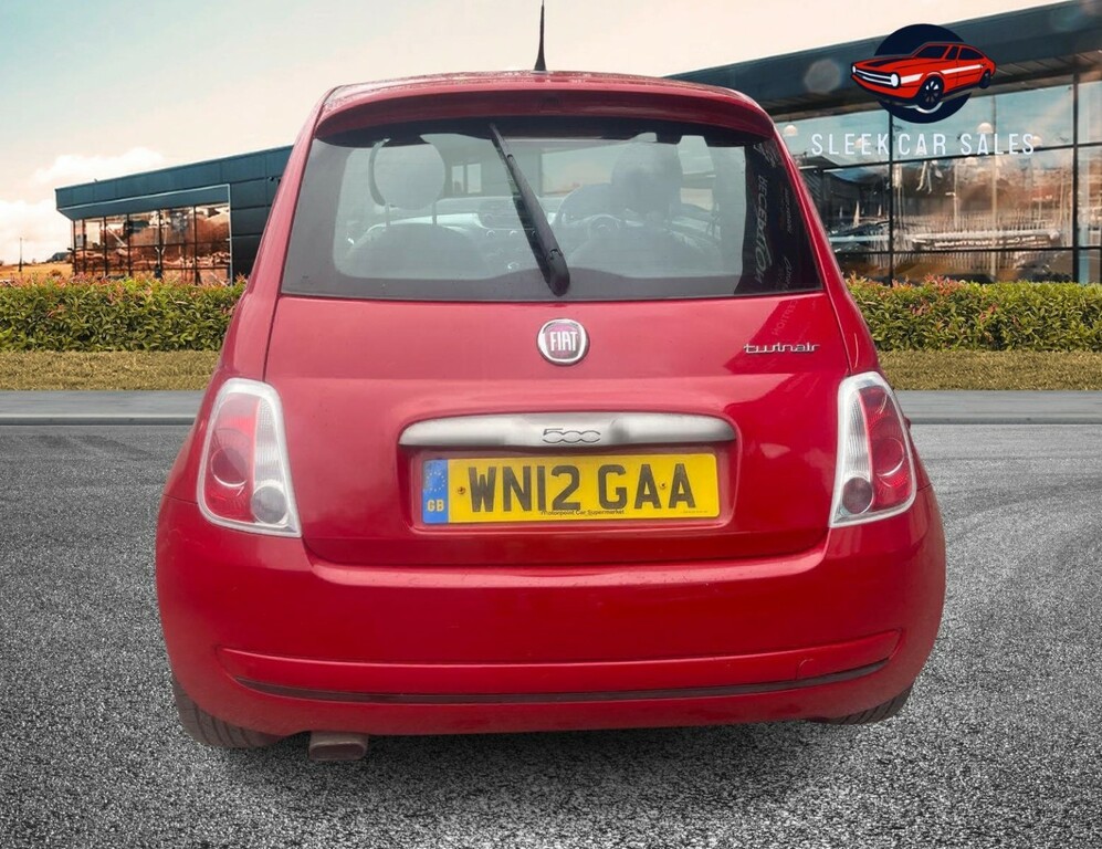 Fiat 500 0.9 500 Twinair 2012 WN12GAA Red #5