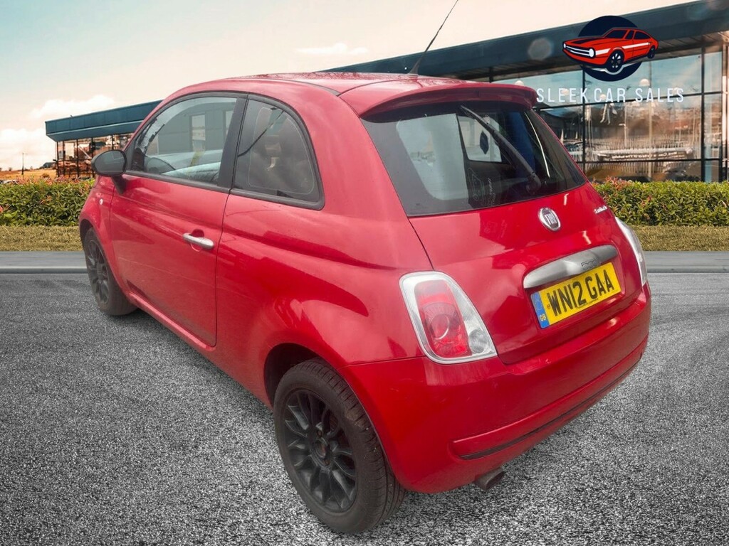 Fiat 500 0.9 500 Twinair 2012 WN12GAA Red #6