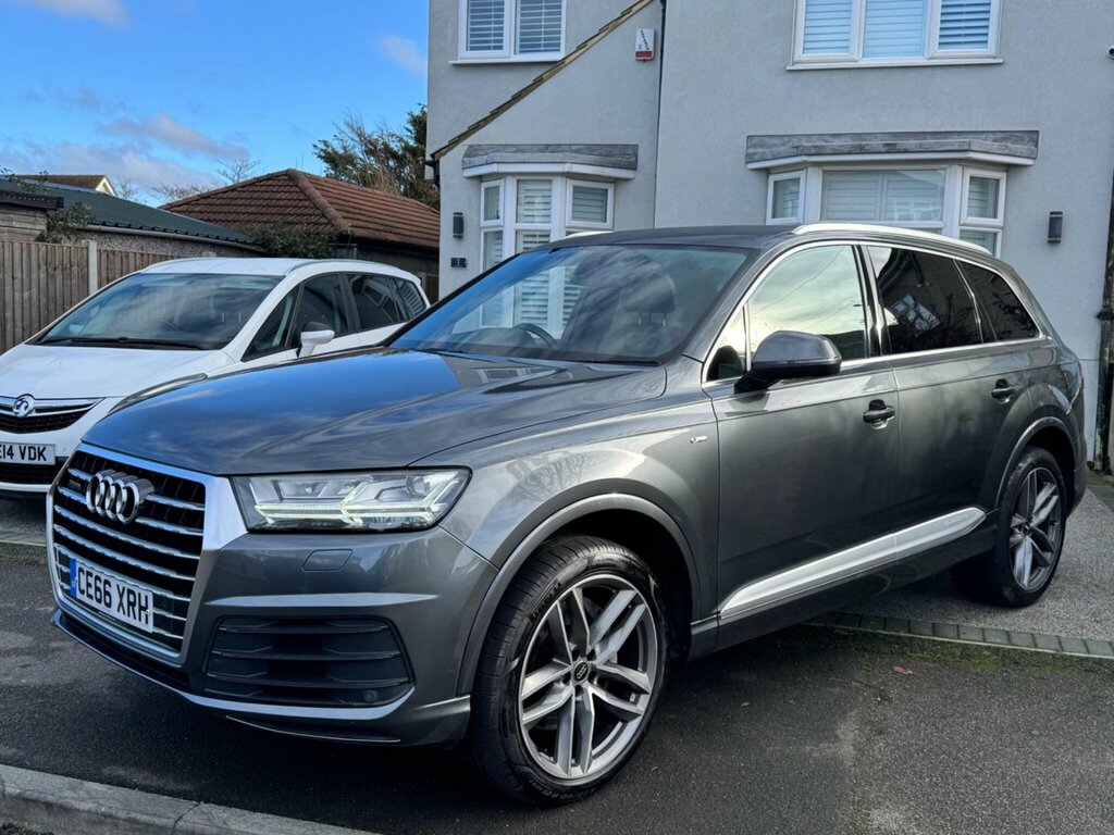 Audi Q7 3.0 Tdi V6 S Line Tiptronic Quattro Euro 6 Ss 5 CE66XRH Grey #3
