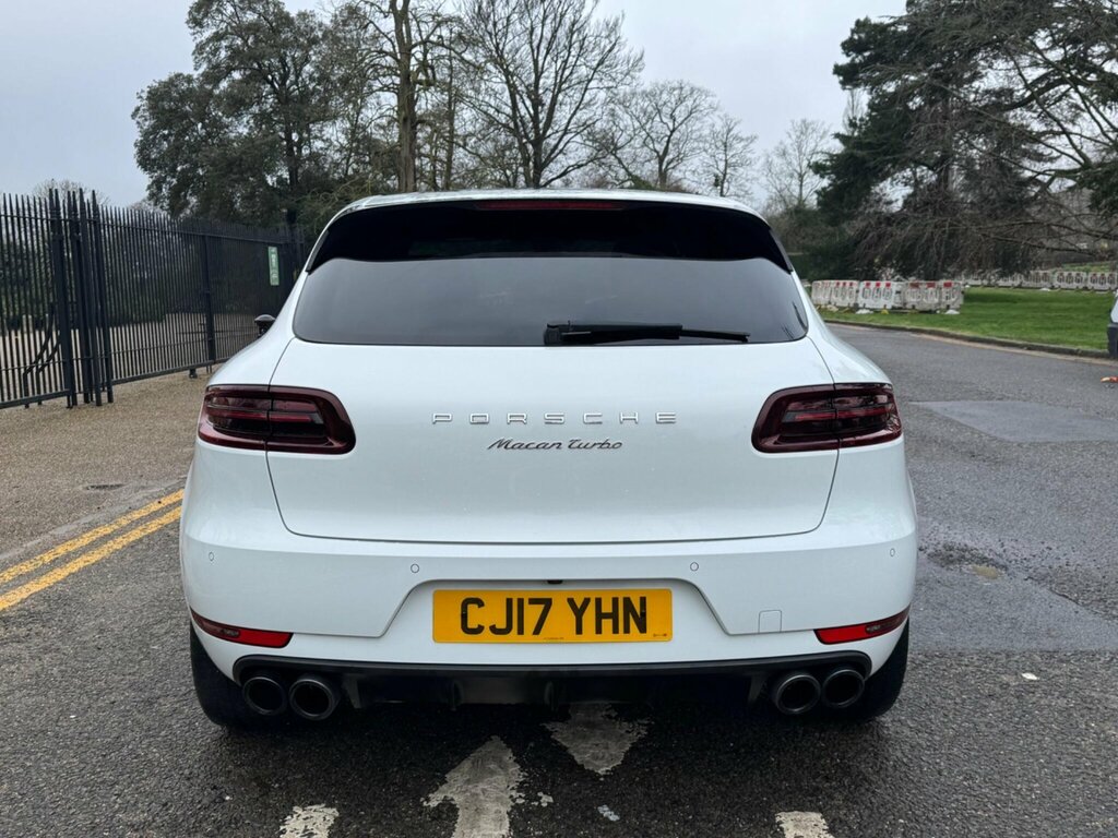 Porsche Macan 3.6T V6 Turbo Pdk 4Wd Euro 6 Ss CJ17YHN White #6
