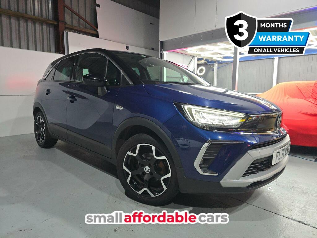 Vauxhall Crossland 1.2 Elite Euro 6 Ss Blue