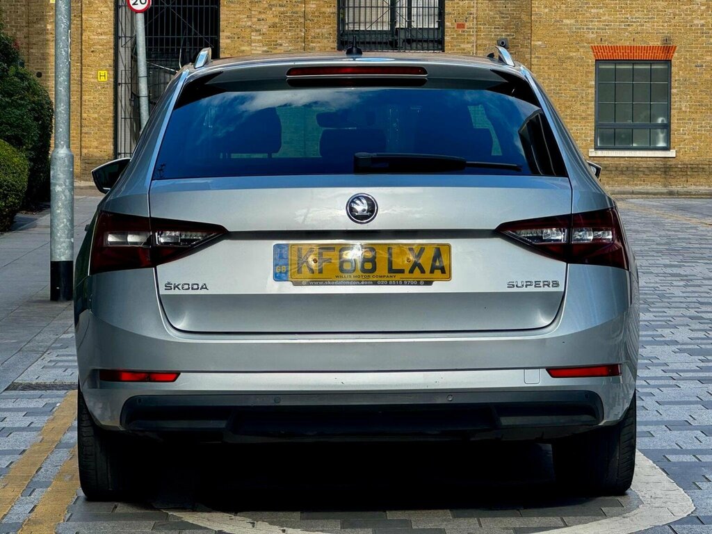 Skoda Superb Estate 2.0 Tdi Se L Executive Dsg Euro 6 Ss KF68LXA Silver #6