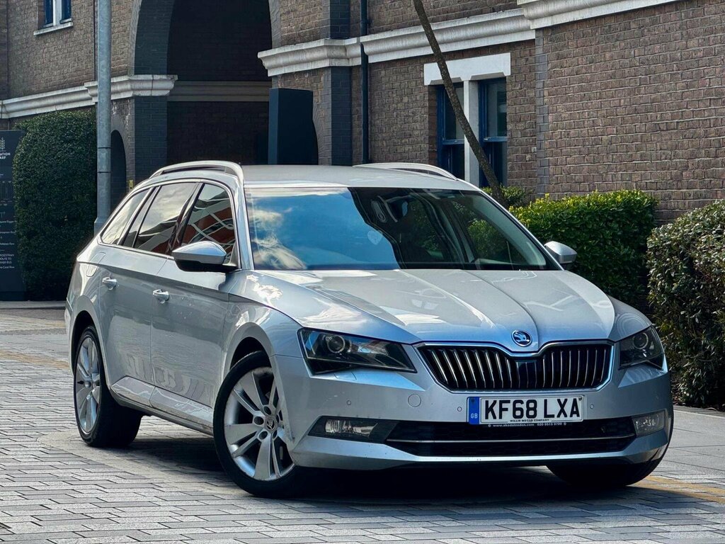 Skoda Superb Estate 2.0 Tdi Se L Executive Dsg Euro 6 Ss KF68LXA Silver #3