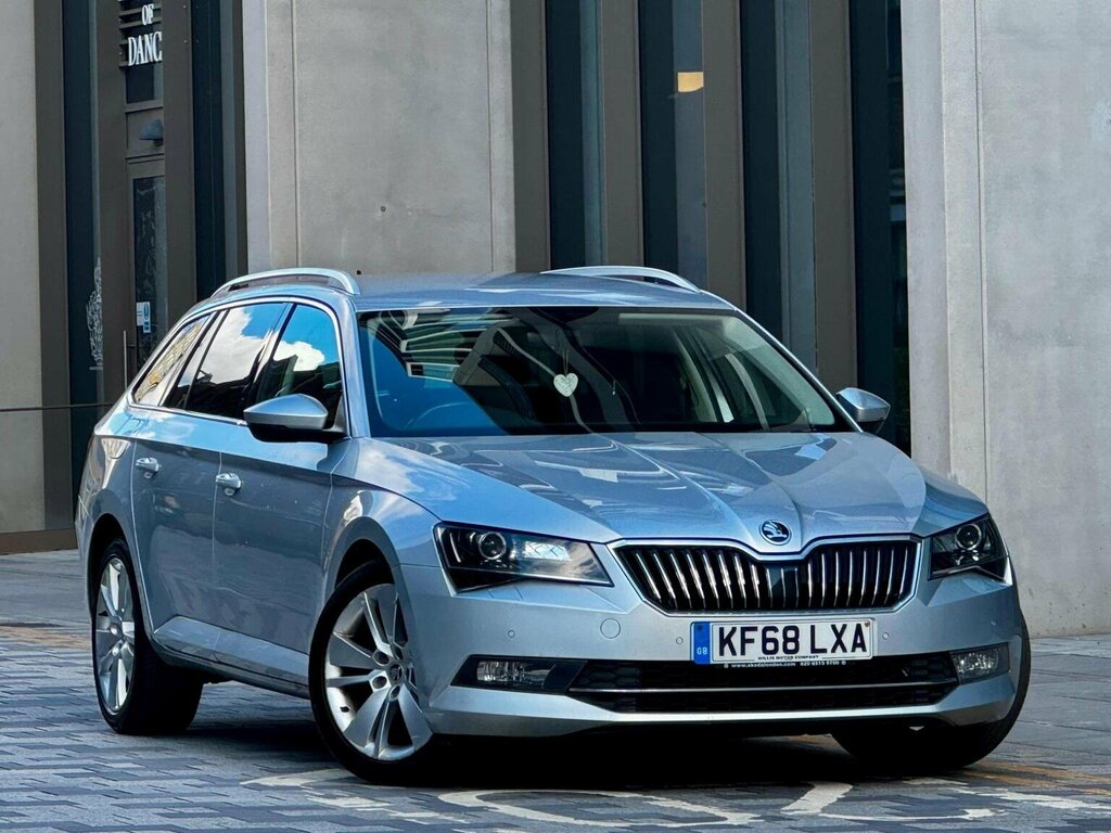Skoda Superb Estate 2.0 Tdi Se L Executive Dsg Euro 6 Ss Silver