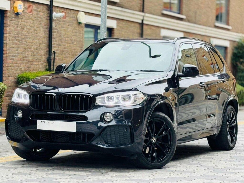 BMW X5 4X4 3.0 30D M Sport Xdrive Euro 6 Ss EN65WTT Black #3
