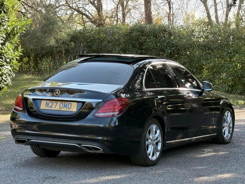 Mercedes-Benz C Class Saloon 2.0 C350e 6.4Kwh Sport Premium Plus G-tro N27OMO Black #6