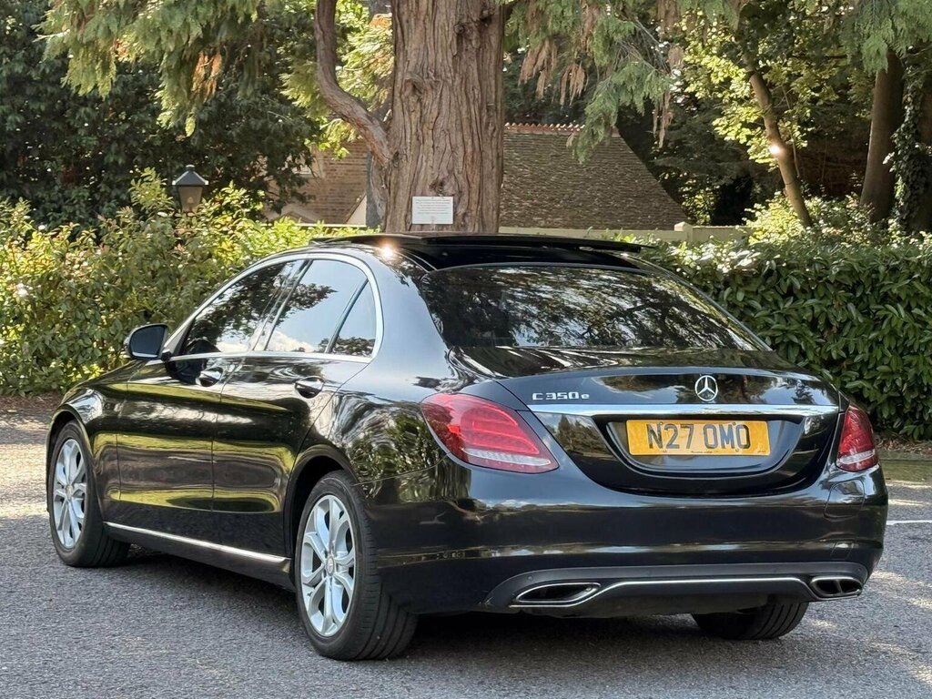 Mercedes-Benz C Class Saloon 2.0 C350e 6.4Kwh Sport Premium Plus G-tro N27OMO Black #4