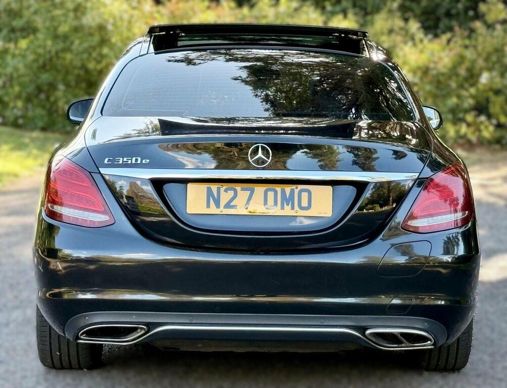 Mercedes-Benz C Class Saloon 2.0 C350e 6.4Kwh Sport Premium Plus G-tro N27OMO Black #5
