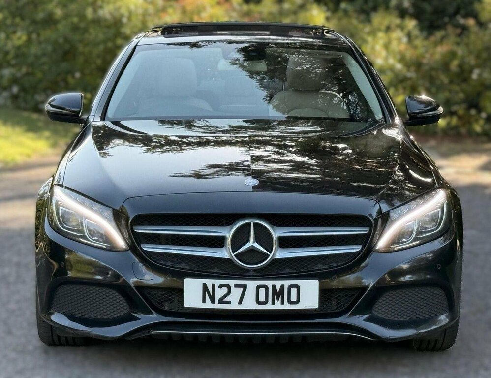 Mercedes-Benz C Class Saloon 2.0 C350e 6.4Kwh Sport Premium Plus G-tro N27OMO Black #2