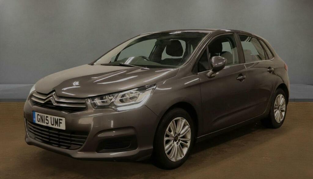 Citroen C4 Hatchback 1.6 Bluehdi Feel Euro 6 201515 GN15UMF Grey #2