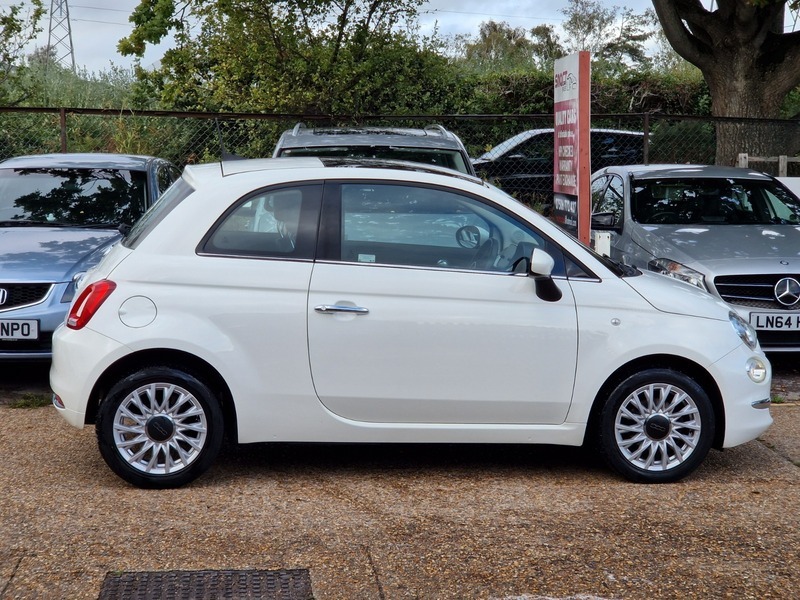Fiat 500 Lounge PK19WRG White #2