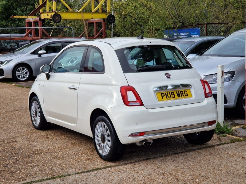 Fiat 500 Lounge PK19WRG White #5