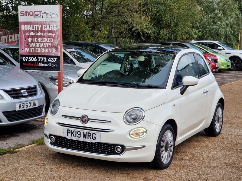 Fiat 500 Lounge PK19WRG White #6