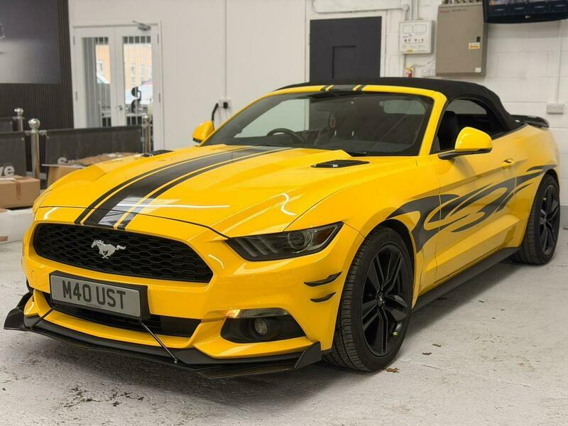 Ford Mustang Ecoboost Yellow #5