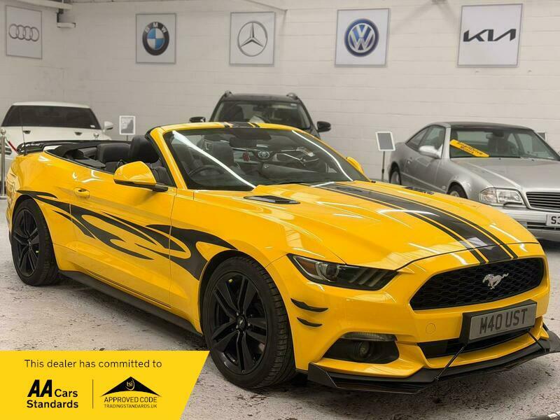 Ford Mustang Ecoboost Yellow