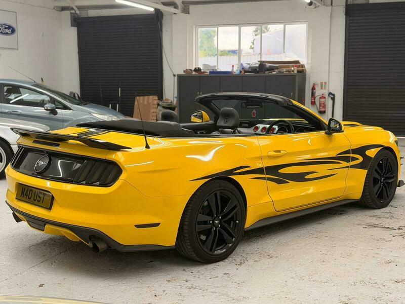 Ford Mustang Ecoboost Yellow #2
