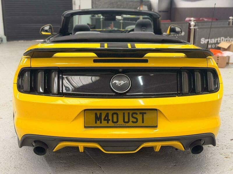 Ford Mustang Ecoboost Yellow #3