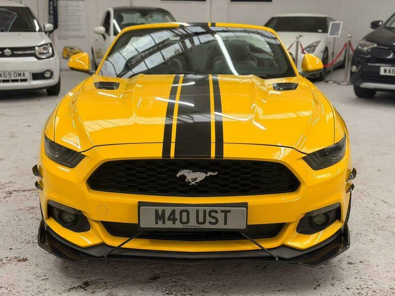 Ford Mustang Ecoboost Yellow #4